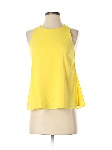 Alice + Olivia Sleeveless Silk Top (view 1)