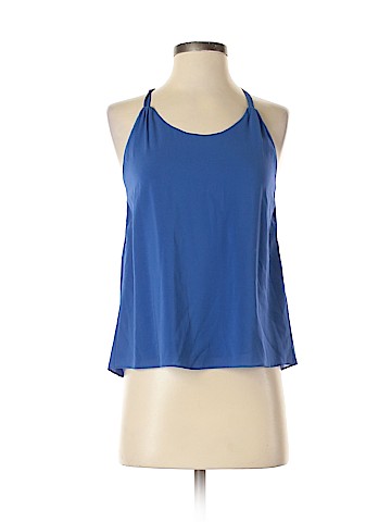 Alice + Olivia Sleeveless Silk Top (view 1)