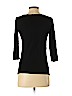 Ann Taylor Black 3/4 Sleeve Top Size S - photo 2