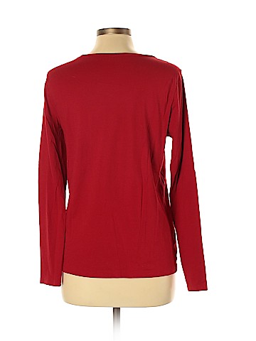 Ann Taylor LOFT Outlet Long Sleeve T-Shirt (view 2)
