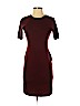 Ann Taylor 100% Merino Extra Fine Wool Burgundy Casual Dress Size XS (petite) - photo 1