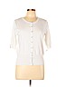 Audrey & Grace White Cardigan Size L (petite) - photo 1