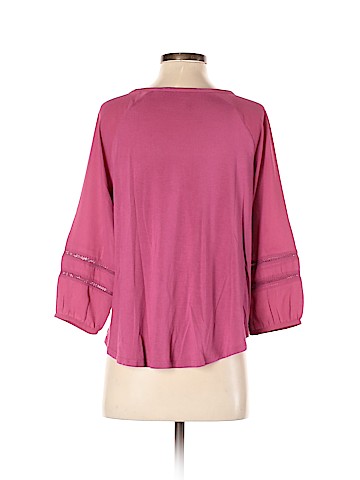 Ann Taylor LOFT 3/4 Sleeve Blouse (view 2)