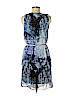 Simply Vera Vera Wang 100% Polyester Blue Casual Dress Size M - photo 2