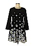 CeCe 100% Polyester Black Casual Dress Size 6 (petite) - photo 1