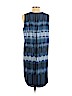 Vince. 100% Silk Blue Casual Dress Size L - photo 2