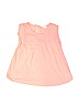 Zara 100% Cotton Solid Pink Sleeveless Top Size 13 - 14 - photo 1