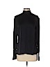 Edun 100% Silk Black Long Sleeve Silk Top Size 4 - photo 1