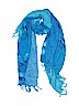 Unbranded Floral Blue Scarf One size - photo 1