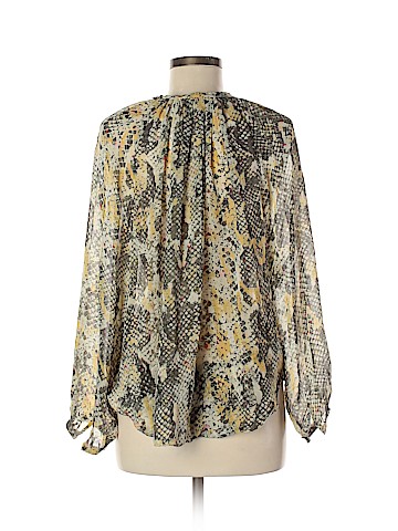 Isabel Marant Long Sleeve Silk Top (view 2)