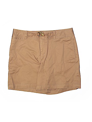 Lauren by Ralph Lauren Khaki Shorts (view 1)