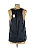 Nanette Lepore 100% Silk Blue Sleeveless Silk Top Size 12 - photo 2