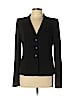 Armani Collezioni 100% Wool Black Wool Blazer Size 10 - photo 1