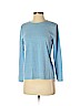 Croft & Barrow Blue Long Sleeve T-Shirt Size S (petite) - photo 1