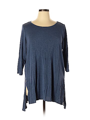 Joan Vass Short Sleeve Top (view 1)