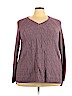 Sonoma Goods for Life Purple Pullover Sweater Size 3X - photo 1