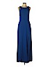 Halston Heritage 100% Polyester Blue Casual Dress Size 10 - photo 1