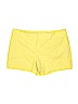 Ann Taylor LOFT 100% Cotton Yellow Shorts Size 14 - photo 1