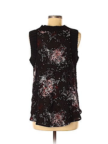 Elizabeth and James Sleeveless Silk Top (view 2)