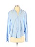 Frank & Eileen 100% Cotton Blue Long Sleeve Button-Down Shirt Size S - photo 1