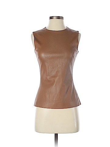 The Row Leather Top (view 1)
