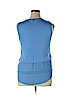 MICHAEL Michael Kors 100% Rayon Blue Sleeveless Top Size XL - photo 2