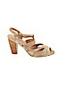 Faryl Robin Gold Heels Size 7 1/2 - photo 1