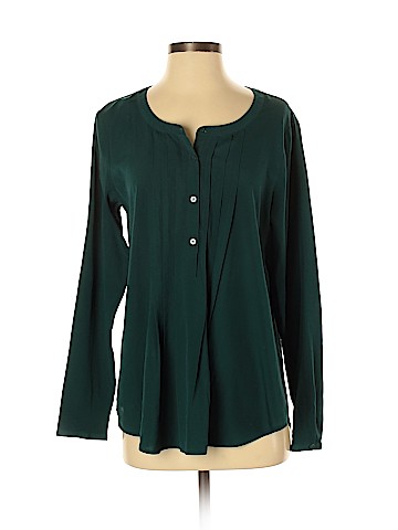 Ann Taylor LOFT Outlet Long Sleeve Blouse (view 1)