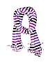 Unbranded 100% Polyester Stripes Purple Scarf One size - photo 1