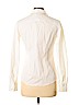 Theory 100% Cotton White Long Sleeve Button-Down Shirt Size L - photo 2