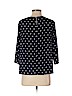 Banana Republic Factory Store 100% Polyester Blue 3/4 Sleeve Blouse Size XS (petite) - photo 2