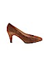 Salvatore Ferragamo 100% Leather Tan Heels Size 6 - photo 1