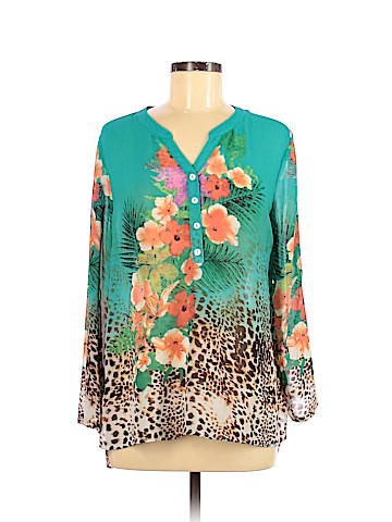 Soft Surroundings Long Sleeve Blouse (view 1)