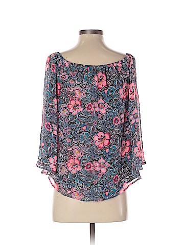 Express Outlet 3/4 Sleeve Blouse (view 2)