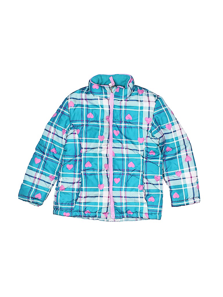 Healthtex 100% Polyester Blue Coat Size 4T - photo 1