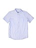Old Navy 100% Cotton Blue Short Sleeve Button-Down Shirt Size 16 - photo 1
