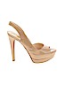 Jessica Simpson Tan Heels Size 8 - photo 1