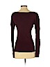 White House Black Market Burgundy Pullover Sweater Size S - photo 2