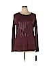 Apt. 9 Burgundy Long Sleeve Top Size XL - photo 1
