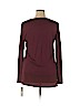 Apt. 9 Burgundy Long Sleeve Top Size XL - photo 2