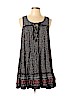 American Eagle Outfitters 100% Rayon Black Casual Dress Size L - photo 1