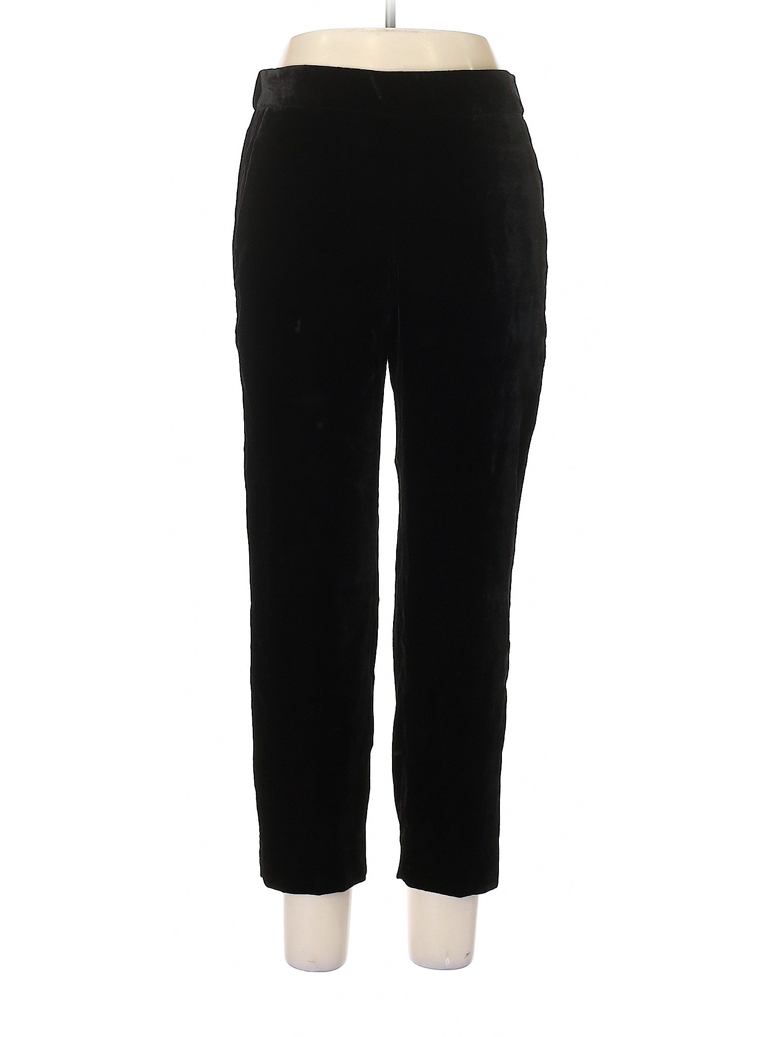 NWT J.Crew Women Black Velour Pants 10 | eBay
