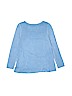 Justice Blue Long Sleeve Top Size 8 - photo 2