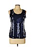 Covington Blue Sleeveless Blouse Size L (petite) - photo 1