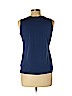 Covington Blue Sleeveless Blouse Size L (petite) - photo 2