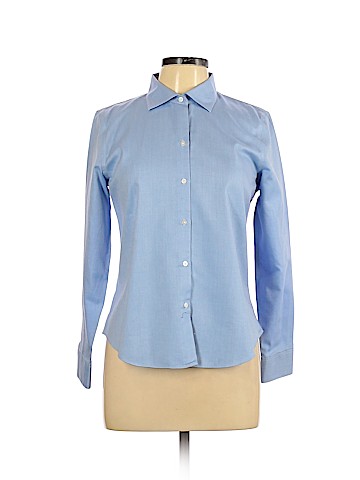 Ann Taylor Long Sleeve Button-Down Shirt (view 1)