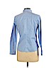 Ann Taylor 100% Cotton Blue Long Sleeve Button-Down Shirt Size 10 (petite) - photo 2