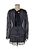 Zimmermann Blue Long Sleeve Blouse Size Med (2) - photo 2