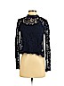 Romeo & Juliet Couture Blue Long Sleeve Top Size S - photo 1
