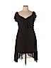 Onyx Nite 100% Polyester Black Cocktail Dress Size 16 - photo 1